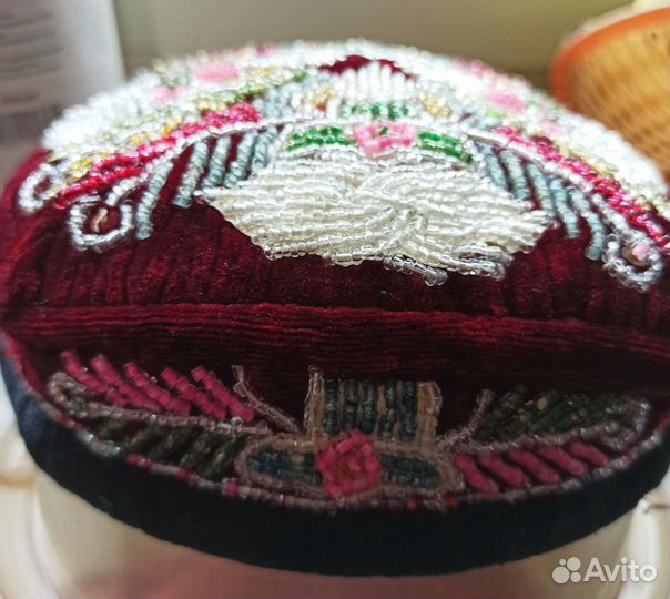 СССР. Тюбетейка узбекская, ручная работа