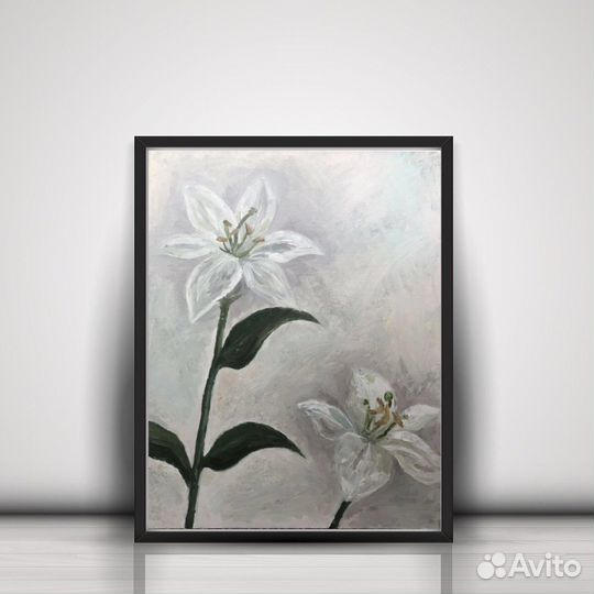 Картина маслом на холсте 