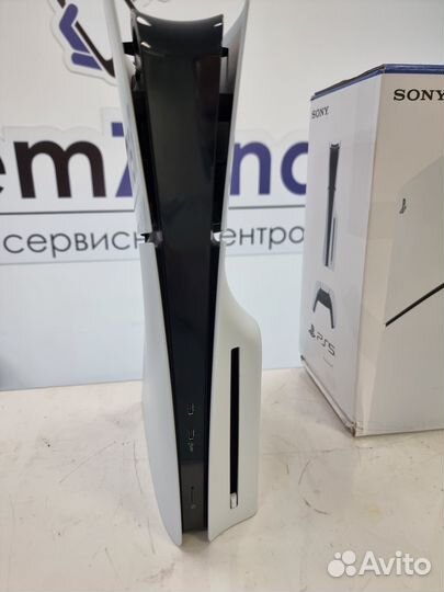 Ps5 slim с дисководом+4 игры