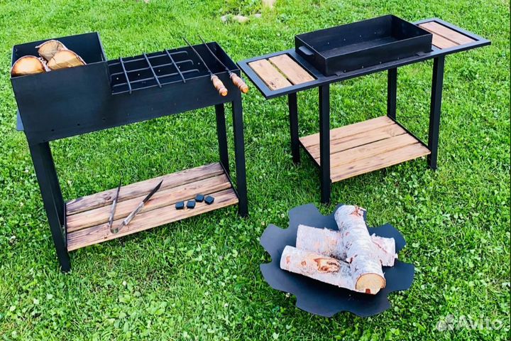 Мангалы в стиле лофт