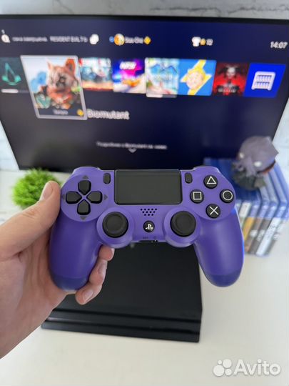 Sony PS4 pro 141 игра Diablo 4 ведьмак 3 sekiro