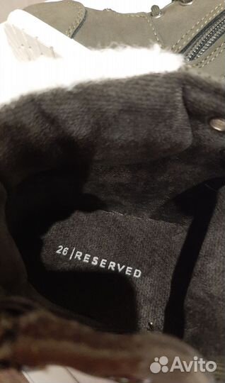 Новые полуботинки Reserved 26