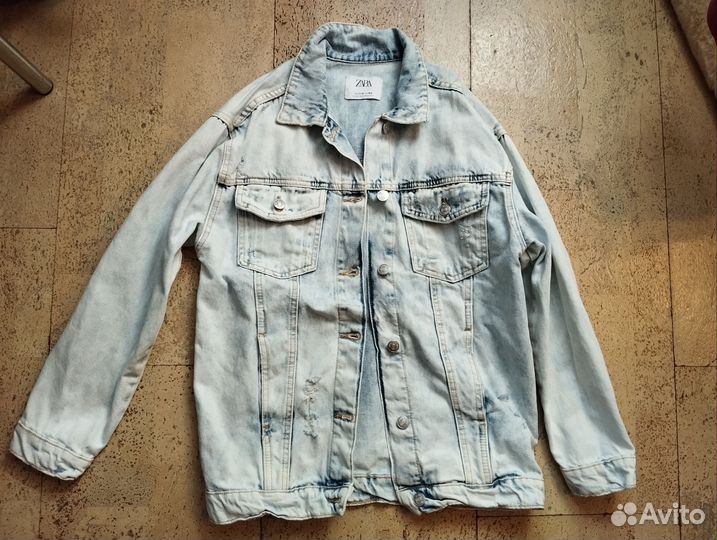 Джинсовая куртка Zara 152