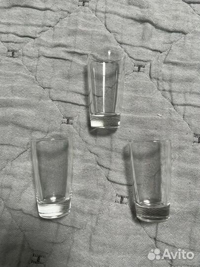 Стаканы, рюмки