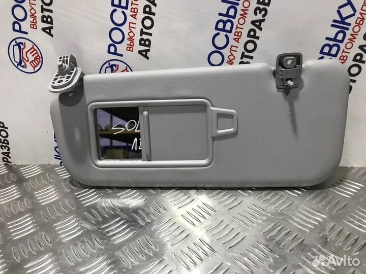 Козырек солнцезащитный Hyundai Solaris 2