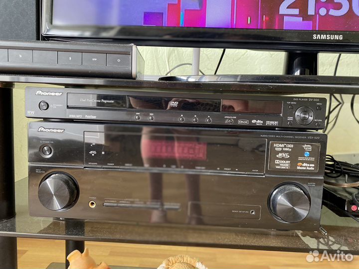 Ресивер pioneer VSX-520 с пультом
