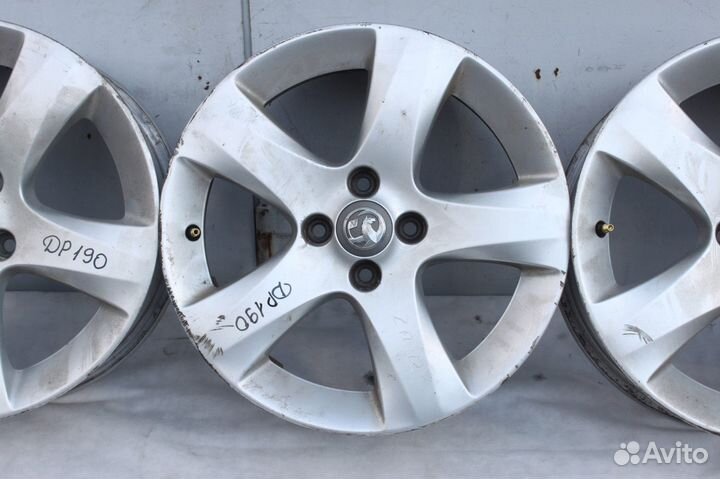 Диск литой комплект R16 4 болта Opel Corsa D др190