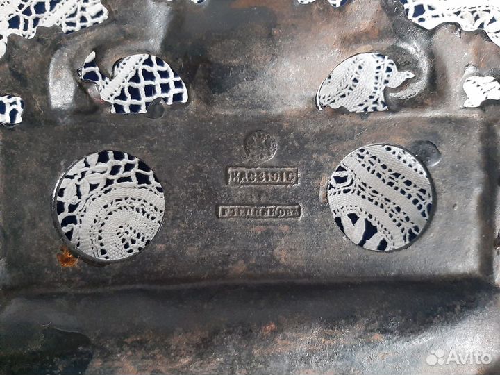 Чугун Царских времен Тепляков, Подсвечник латунь