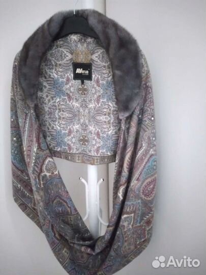 Палантин с норкой