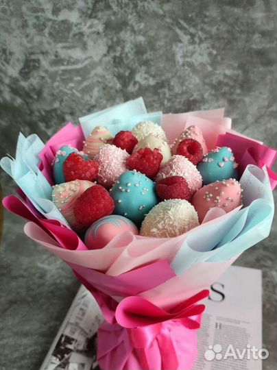 Букет из клубники в шоколаде