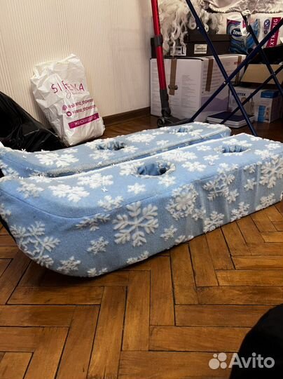 Лыжи реквизит для анимации