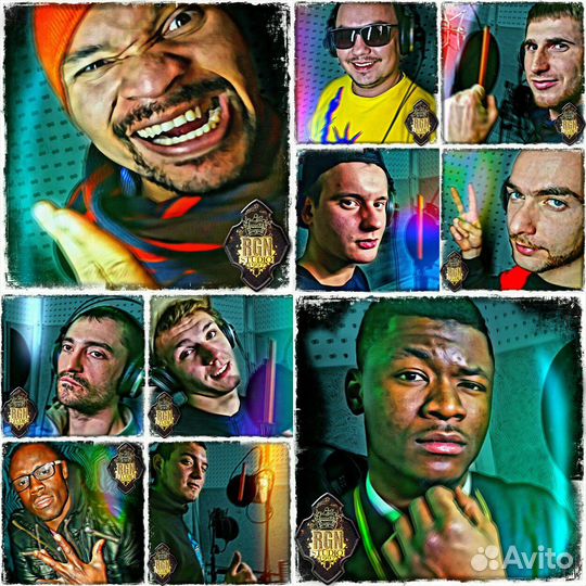 Студия звукозаписи первый час в подарок +