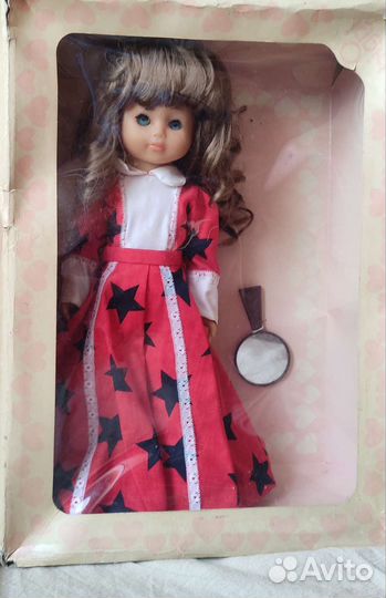 Куклы ГДР СССР biggi в парике в отличном состоянии