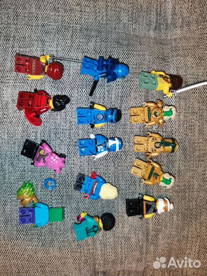 Фигурки Lego (14 шт) Ninjago marvel