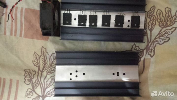 Радиаторы для усилителей,трансформаторы,кондёры