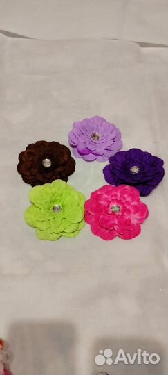 Брошь, заколка, 5 шт