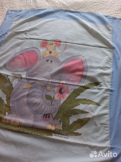 Комплект постельного белья детский и плед