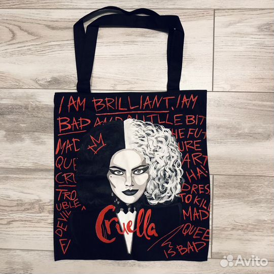 Кастомный шопер Круэлла