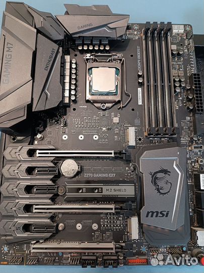 I7-7700K MSI z270 gaming pro m7 + 16гб озу во Влад