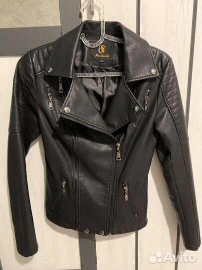 Кожаная куртка новая