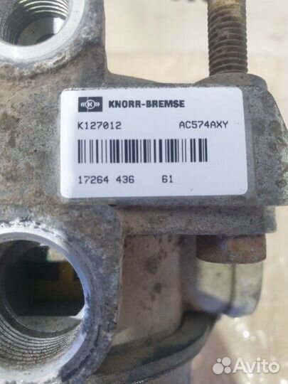 Клапан ускорительный Iveco