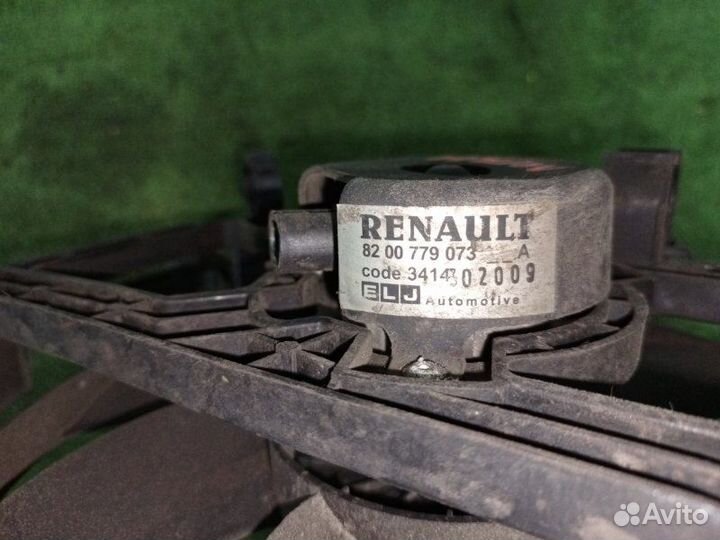 Вентилятор охлаждения радиатора Renault Logan 1
