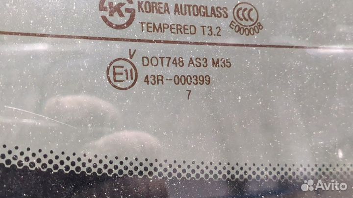 Крышка багажника Hyundai Santa Fe, 2008