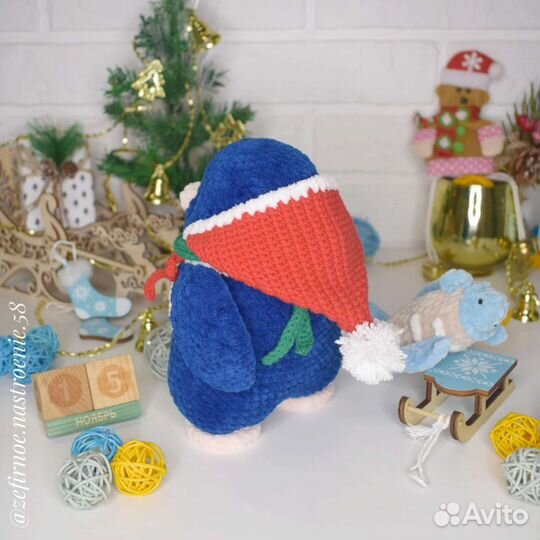 Мягкая игрушка пингвин