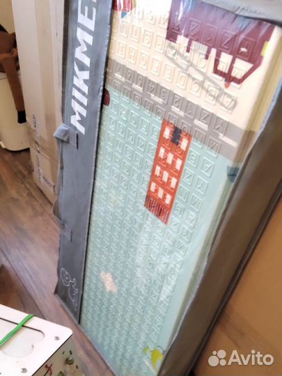 Коврик детский складной двусторонний 150х200х1 см