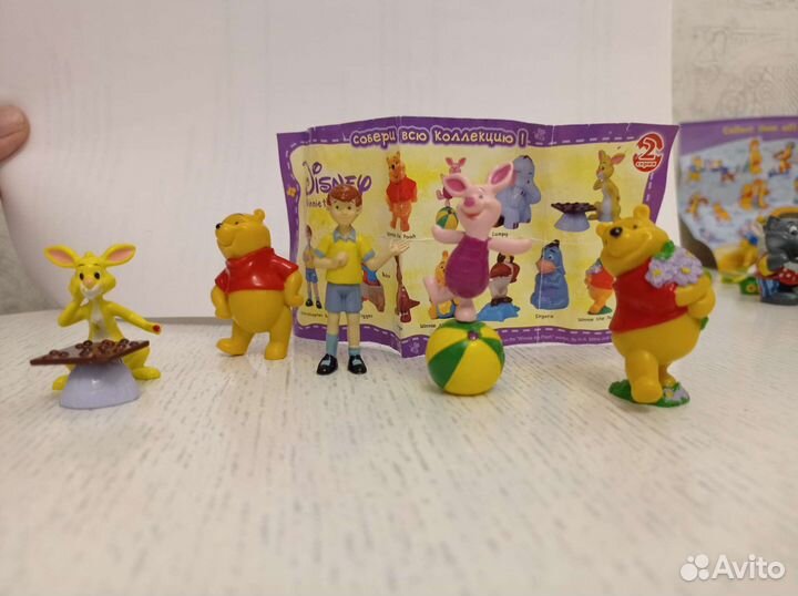 Киндер Сюрприз Винни Пух игрушки