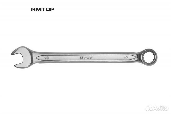 Kraft KT 700504 Ключ рожково-накидной (10) 