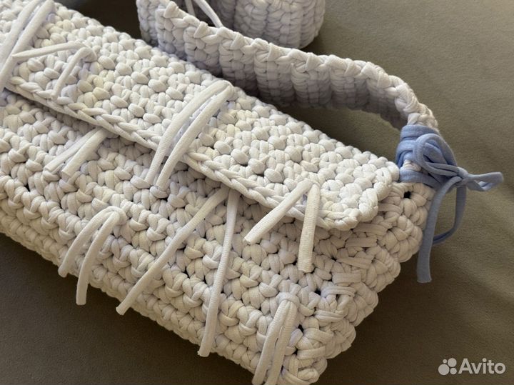 Сумка из трикотажной пряжи