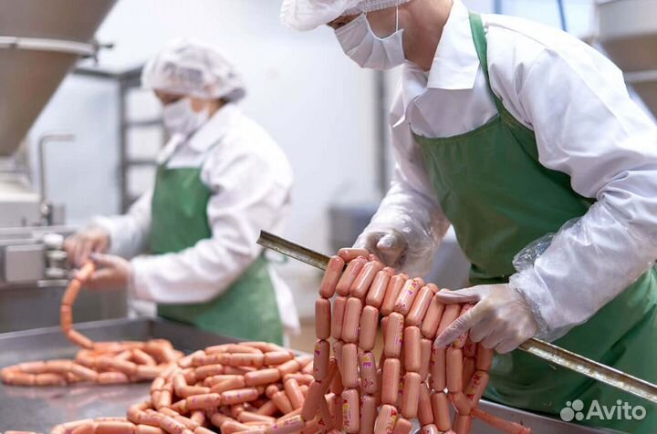 Работа на вахте на колбасном производстве
