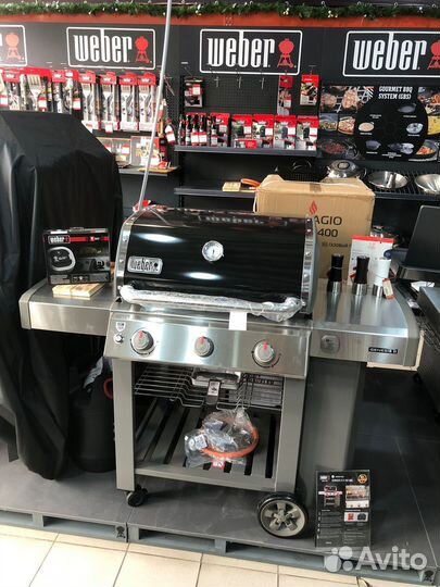 Газовый гриль weber Genesis II E-310 GBS