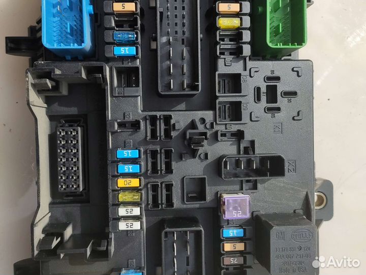 Блок предохранителей комфорта салона opel astra h