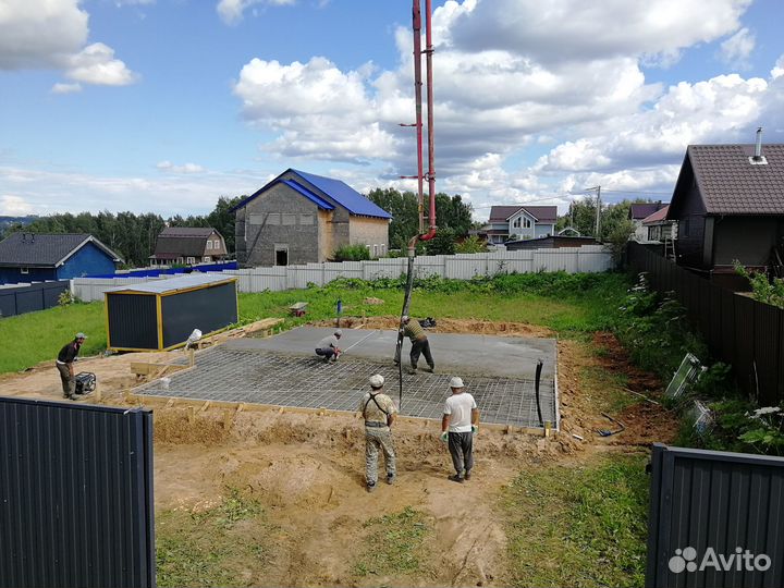Фундамент для дома под ключ
