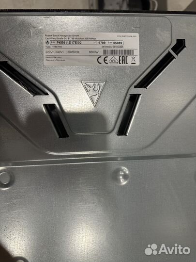 Плита плита bosh PKE611D17E/02