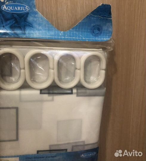 Штора для ванной Aquarius