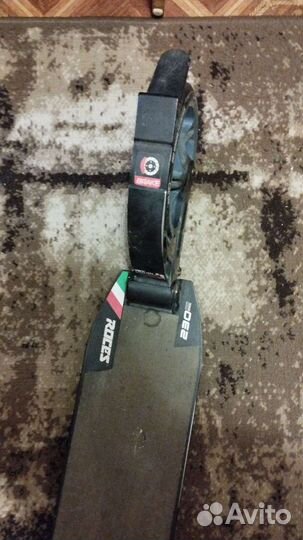 Самокат взрослый с амортизаторами