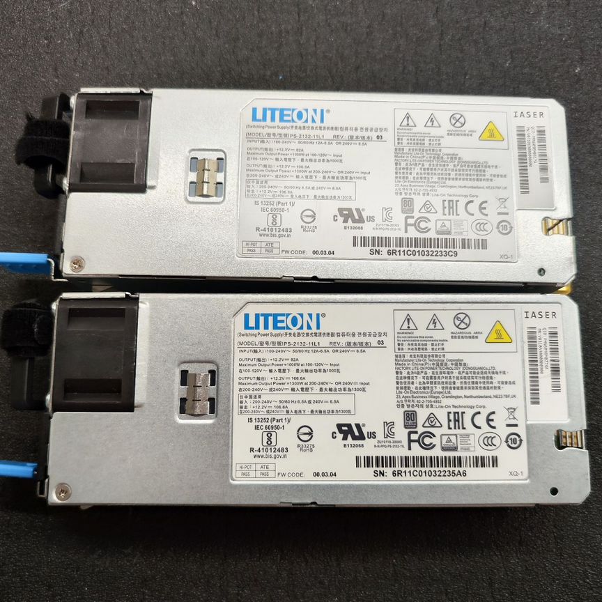 [PS-2132-11L1] Серверный Блок Питания Lite-On 1300w Platinum Ps-2132-11l1