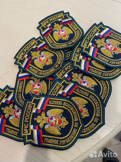 Шевроны и машинная вышивка