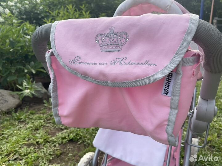 Коляска кукольная игрушечная