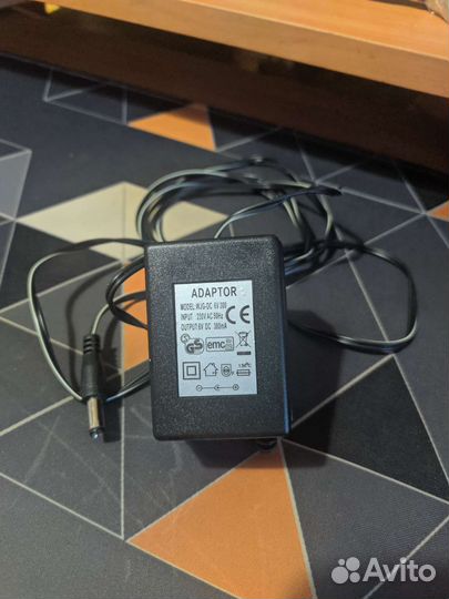 Сетевой адаптер блок питания зарядка DC 6V 300мА