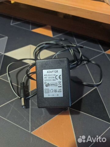 Сетевой адаптер блок питания зарядка DC 6V 300мА