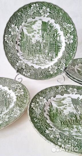 Англия. Тарелки Royal Tudor