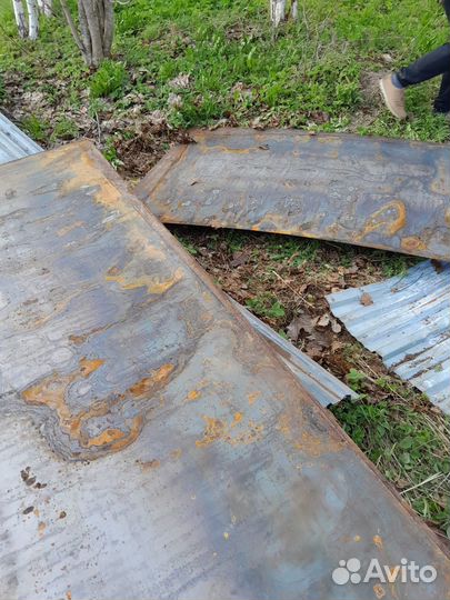 Листы металла бу 2 мм