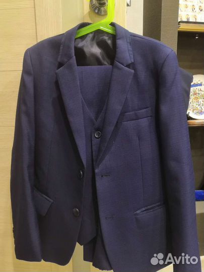 Школьный костюм для мальчика 140 146