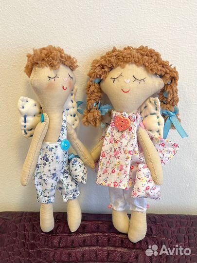 Кукла для интерьера «Влюблённая парочка»