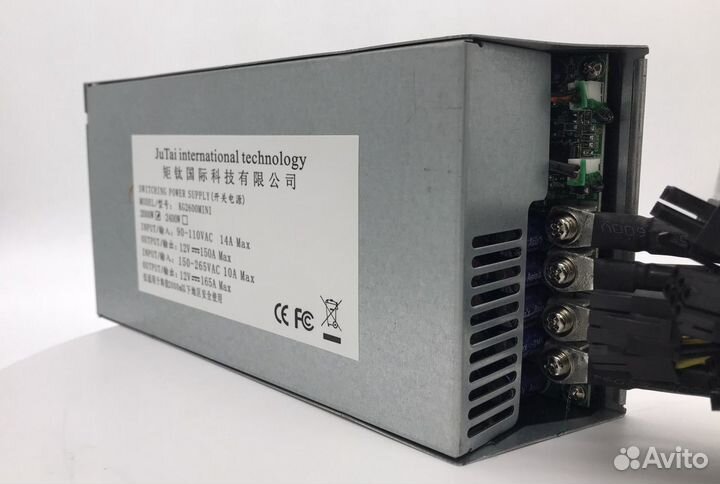 Блоки питания 2000 Ватт для асика S9, L3+, Z15