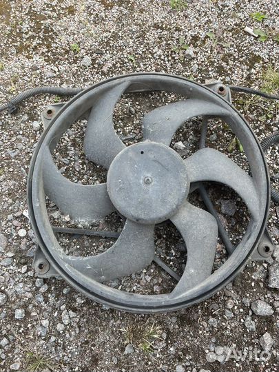 Citroen berlingo вентилятор охлаждения двигателя